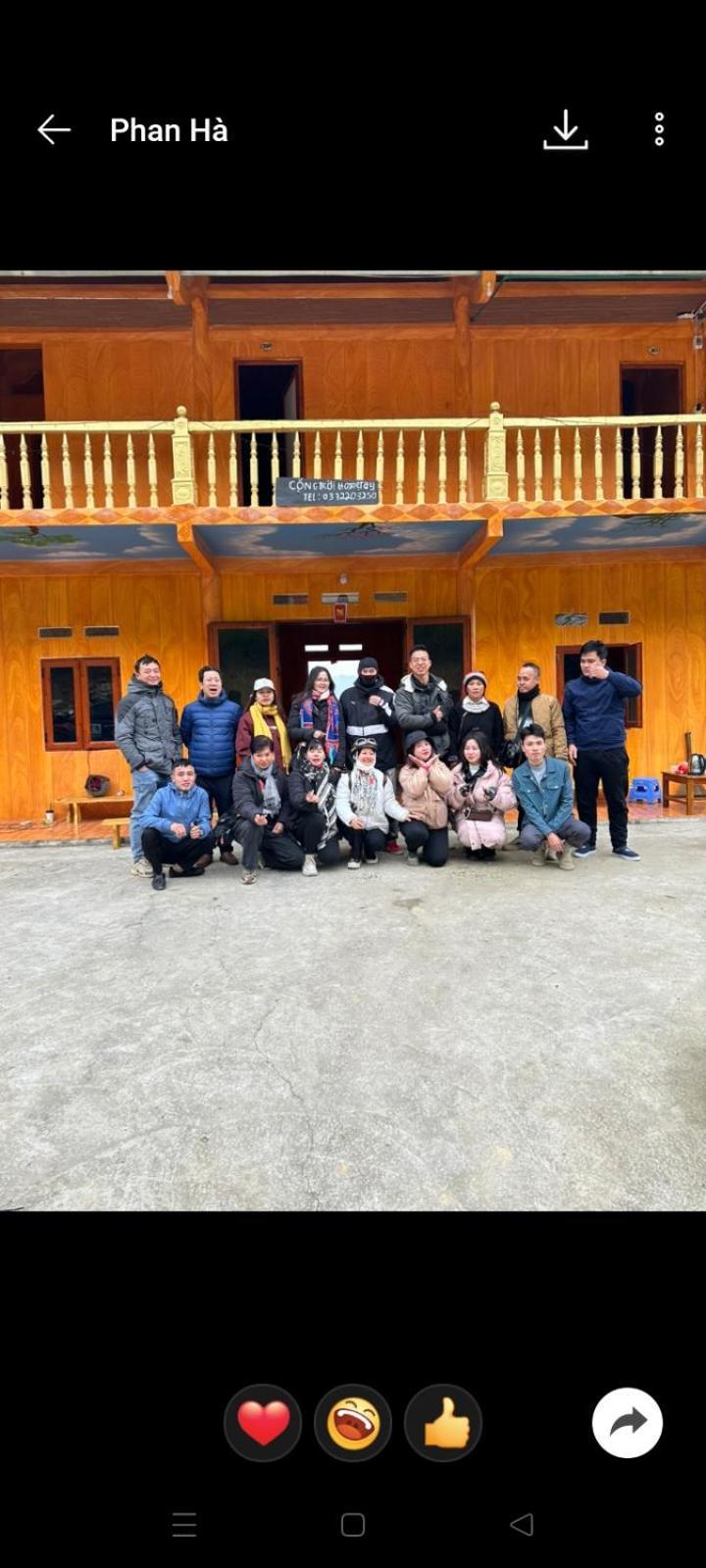 Cong Troi Homestay Хазянг Номер фото
